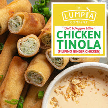 Load image into Gallery viewer, Chicken Tinola Lumpia (20 Pack)