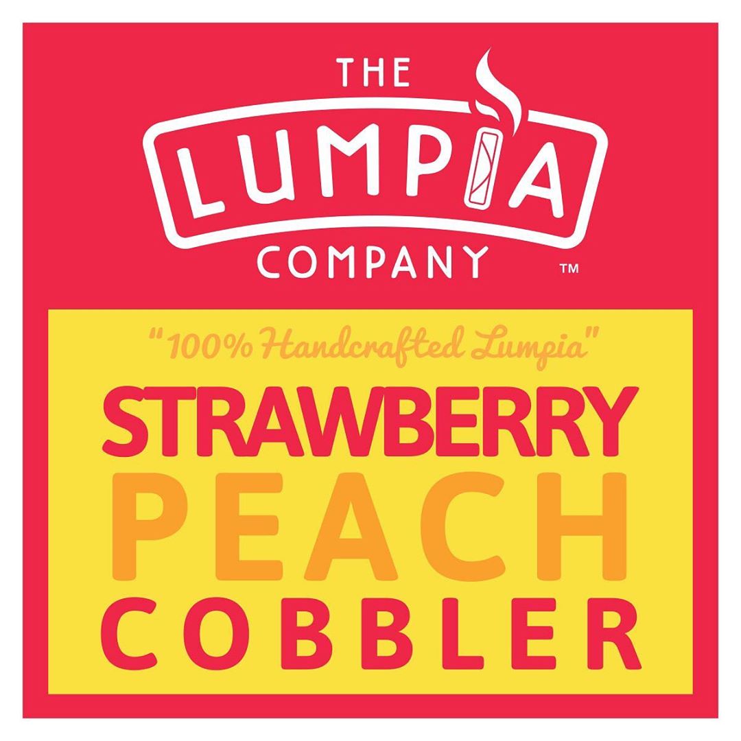 Strawberry Peach Cobbler Lumpia